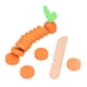 thumbnail image 5 of Bloques de zanahoria, simulación de madera, bloques de construcción de rábano, educación para la primera infancia, juguetes educativos interactivos cognitivos, zanahoria en cubitos, 5 of 9