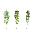 thumbnail image 3 of Cateissary 2 piezas de plantas artificiales de plástico para colgar en la pared, decoración elegante de bajo mantenimiento, hojas colgantes de Decoración Begonia, 3 of 6