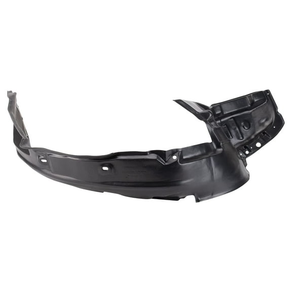 TRQ Front Right Inner Fender Liner Black Passenger Side Fits Select 1995-1998 Honda Odyssey HO1249110
