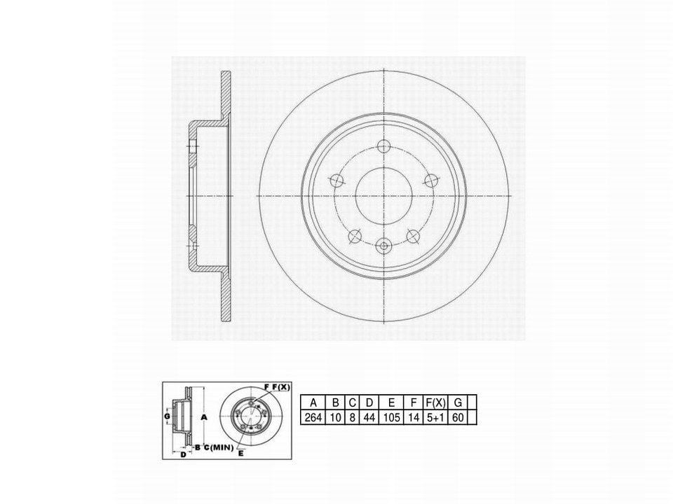 Winstop Brake Kits, Rear WSK1134, Chevrolet Bolt EV 2022-2017