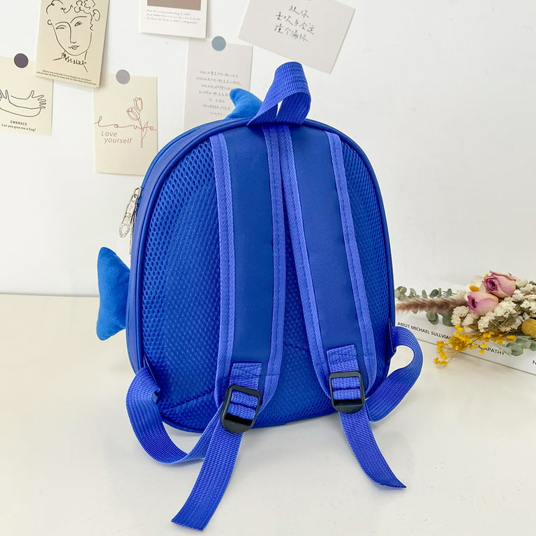3PCS Shark Backpack for Boys, 16 Little Kids Kindergarten School
