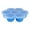 Blue, variant on Leeye Blue Large Silicone Ice Cube Tray with Lid, 7 Cavity Baby Food Freezer Storage Mold, Reusable Silicone Freezing Tray for Puree, Blue