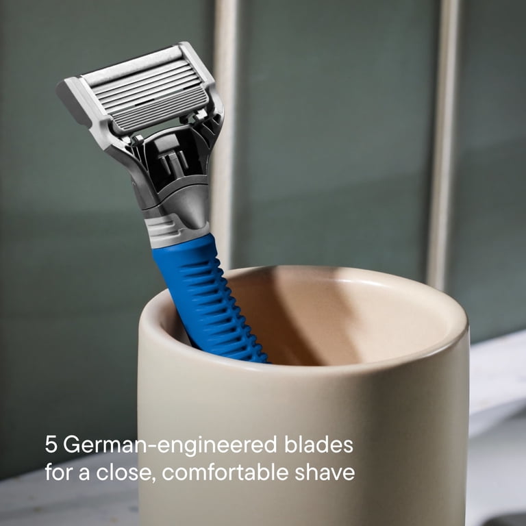 Harry's Original Razor for Men, Glacier Blue, 2 Refills photo 7