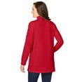 thumbnail image 2 of Woman Within Plus Size Perfect Long-Sleeve Mockneck Tee (Petite Available), 2 of 6