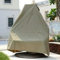 All Weather Rattan Garden Furniture Cover Wicker Hanging Swing Chair