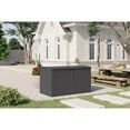 thumbnail image 4 of Suncast coffre de rangement extra large en résine de 200 gal, pour l’extérieur – Patio, terrasse ou jardin – Couleur Peppercorn, 4 of 5