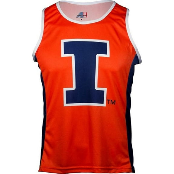NCAA Men's Illinois Fighting Illini RUN/TRI Singlet - 3X-Large