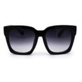 thumbnail image 1 of Gafas de Sol SA106 Oversize con Montura de Cuerno para Mujer en Negro, 1 of 9