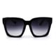 thumbnail image 1 of Gafas de Sol SA106 Oversize con Montura de Cuerno para Mujer en Negro, 1 of 9