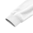 thumbnail image 6 of hotojiny Mens Quarter Zip Pullover Casual Textured Golf Shirts Lightweight Long Sleeve Sweatshirt for Hiking Workout(White,X-Large), 6 of 7
