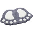 thumbnail image 1 of Cute Foot Pads Soft Microfiber Bathroom Rug Non Slip Doormat Cute Large Doormat Absorbent Carpet for Bedroom Kitchen Carpet, 1 of 7