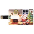 thumbnail image 1 of USB Flash Drive USB2.0 Cute Funny Santa Claus Memory Stick Data Storage Christmas Gifts, 1 of 8