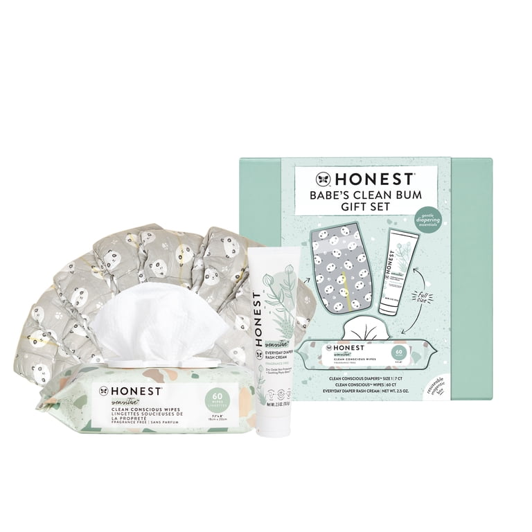 Honest Company Babes Clean Bum Infant Gift Set photo 1