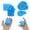 Blue, variant on Fjnjuu Educational Toys Christmas Gifts 70ml Furry Cloud Butters Colored Clays Toy Non Settling with Accessories DIY Noodles Stretchy Colored Clays for Creatives Crafts