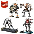 thumbnail image 2 of Bloques de construcción de Robot Titanfalled Mecha MOC para niños, juego de figuras de acción de tiro, modelo Warriorer, juguetes, regalos, 2 of 4