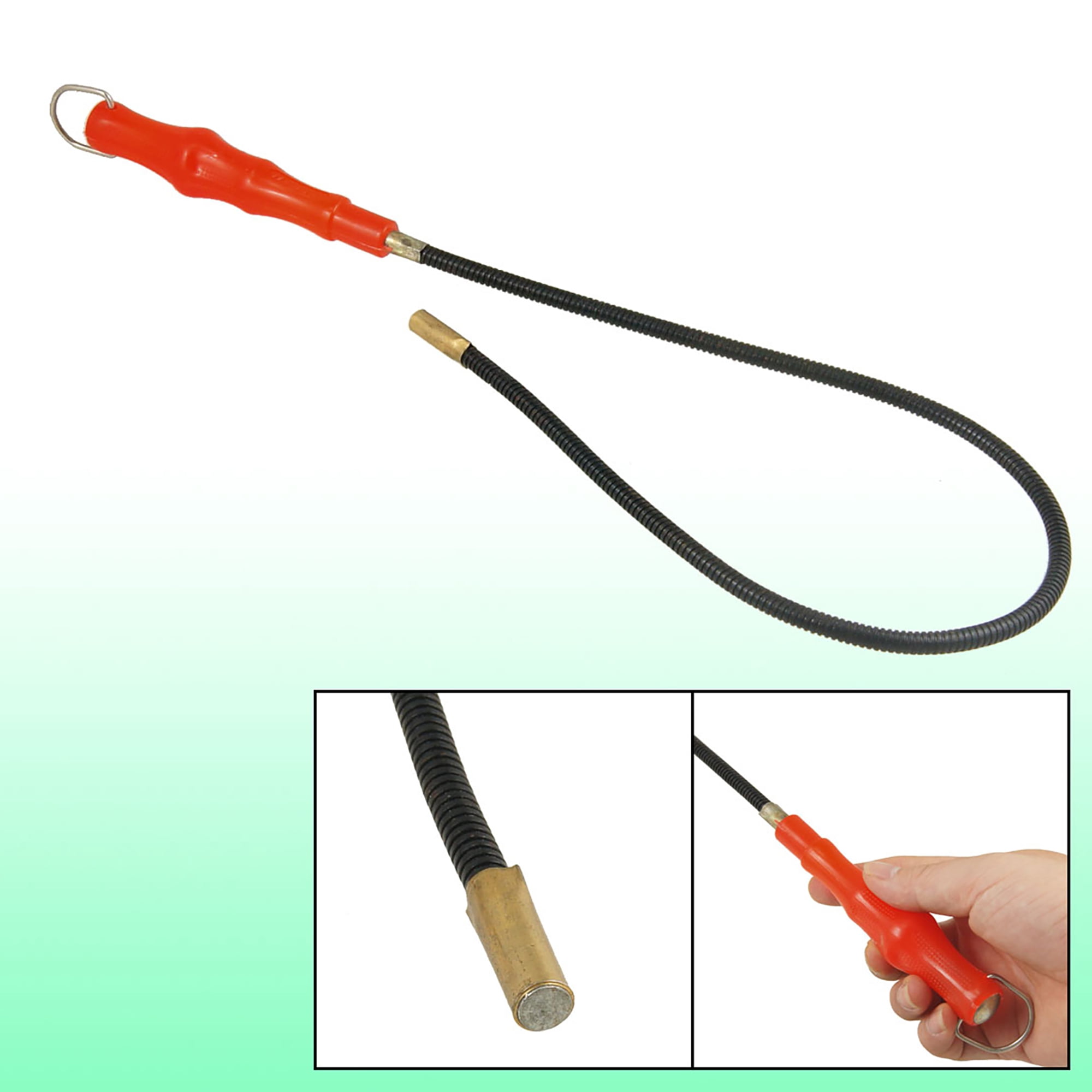 Unique Bargains Car Auto 25 Inch Long Flexible Shaft Magnetic Pick Up Hand Tool
