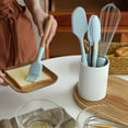 thumbnail image 4 of Egg Whisk Effortless High Temperature Resistance Silicone Flour Cream Baking Utensil Cooking Tool, 4 of 8