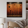 thumbnail image 2 of Designart "Tribes Ancient African Traditions I" African Tribes Print on Natural Pine Wood, 2 of 5