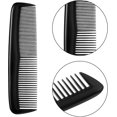 thumbnail image 5 of 12 Pieces Hair Combs Set Pocket Fine Plastic Hair Combs for Women and Men, Fine Dressing Comb (Black), 5 of 5