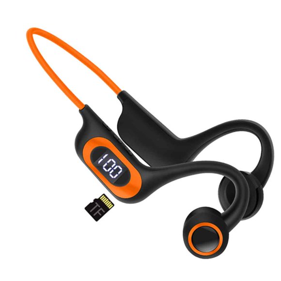Auriculares inalámbricos Bluetooth de segunda generación con conducción ósea y conducción aérea para deportes y running.