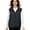 Black, variant on Women's Solid Hooded Sun Vest, Lightweight Loose Fit Sleeveless Outdoor Jacket Cover Up