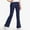 Navy, variant on Cethrio Girls Flare Pants, Casual Cotton Stretchy Elastic Waist Dancing Leggings Hot Pink Size 10-12