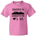 thumbnail image 3 of Inktastic Charlotte North Carolina Someone Loves Me Youth T-Shirt, 3 of 5