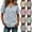 Blue-01, variant on STETMN Womens Short Sleeve Tunic Tops Flowy Pleated V Neck Blouses Summer Casual Cute Loose Shgirts
