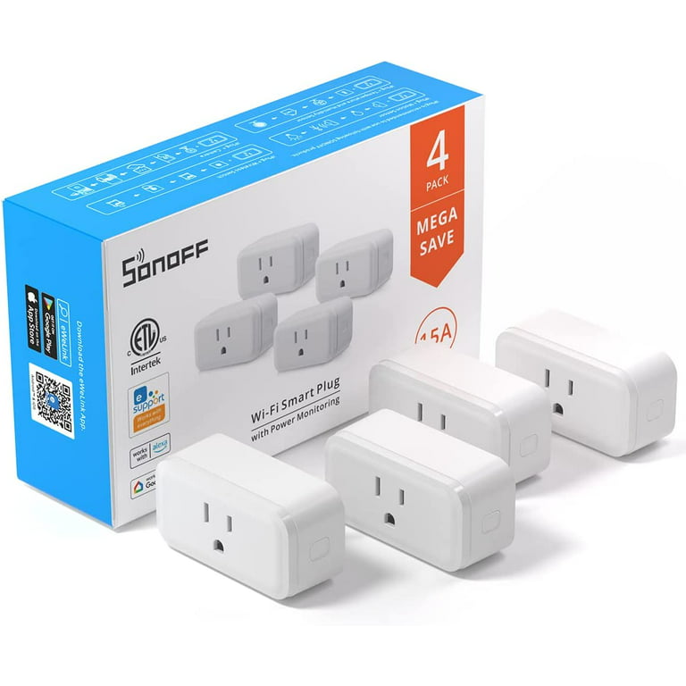 Smart Wi-Fi Plug (4-Pack)