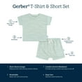 thumbnail image 3 of Gerber Toddler Boy T-Shirt and Shorts Set, 2 Piece, Sizes 2T-5T, 3 of 9