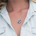 thumbnail image 2 of Collar De Corazón De Amor, Collar Con Colgante De Corazón De Cristal Para Mujer, Regalos De Joyería Para Mujer Cateissary AP007558-02, 2 of 6