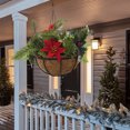 thumbnail image 4 of De Navidad Artificial Con Conos De Pino, Bayas Rojas, Luces Led, Decoración Para Jardín De Césped Interior Al Aire Libre Methold HA039329-02, 4 of 6