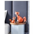 thumbnail image 5 of Statue de Renard Artistique Figurine Décorative Sculpture Renard Résine Animal Cadeau 10cm, 5 of 5