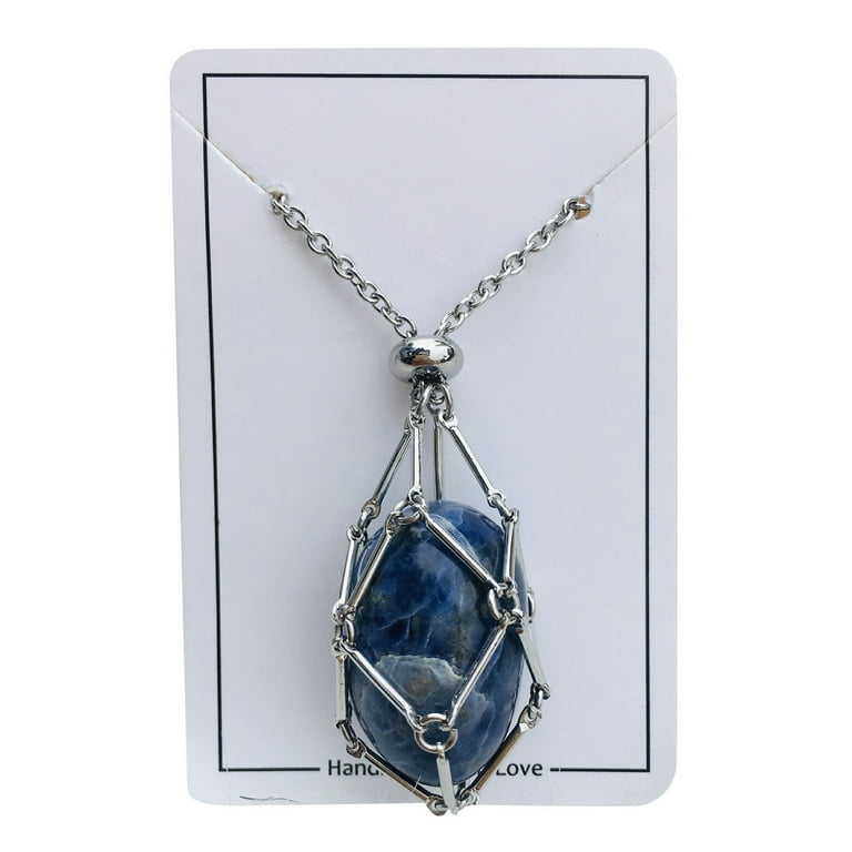 Stone 2024 holder necklace