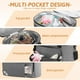 thumbnail image 5 of Golkcurx - Bolsa de cocción lenta de doble capa para ollas ovaladas de 6 a 8 cuartos y modelos Hamilton Beach, con correa ajustable acolchada, compartimento superior con cierre, 5 of 5