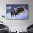 thumbnail image 2 of Nick's Express - Framed Gallery Wrapped Holiday Canvas - 25 x 37 - Silver Frame, 2 of 9