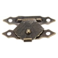 thumbnail image 6 of 10 Pcs Antique Bronze Iron Jewelry Box Padlock Hasps Latch Clasp Lock Wooden Box, 6 of 6