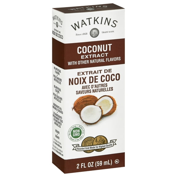 Watkins Coconut Extract 2 fl oz (Pack of 6)