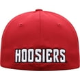 thumbnail image 4 of Men's Top of the World Crimson Indiana Hoosiers Reflex Logo Flex Hat, 4 of 4