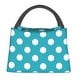 thumbnail image 1 of Fotbe Sky Blue And White Polka Dot Bolsa Térmica Portátil con Estampado, Bolsa de Entrega de Alimentos Aislada, Bolsa Reutilizable de Gran Capacidad para Comidas y Supermercado, 1 of 6