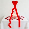 thumbnail image 6 of Valentine's Day Romantic Heart Shaped Ribbon Decoration, Soft Long Ribbon Streamers for Home Decor, Tabletop Accent, Wall Hanging, Holiday Gifting and Valentine’s Themed Party Decoration, 1pc, 6 of 8