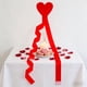 thumbnail image 5 of Decoración de Cinta en Forma de Corazón Del Día de San Valentín Poliéster Rojo 41.3x8.2In, Casa Festiva Y Decoración de Vacaciones para la Sala de Estar, 5 of 8