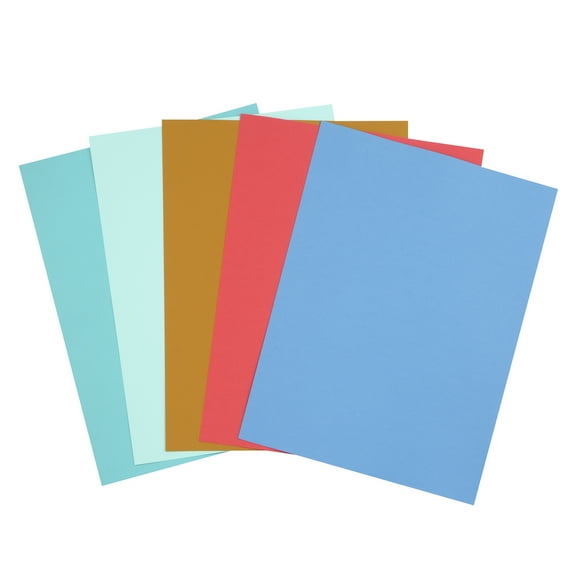 8.5" x 11" Seaside Cardstock Paper by Recollections - Acid and Lignin Free Paper for Scrapbooks - Arts & Crafts - 8 Pack