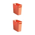 thumbnail image 3 of Wosthever Cubo de basura grande delgado sin tapa, cesto de basura con asas, contenedor de basura para dormitorio, cocina, hogar, cesto de Type3 NO3, 3 of 6