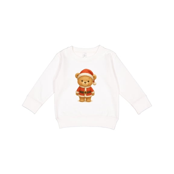 Inktastic Christmas Bear Toddler Sweatshirt
