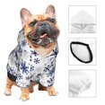 thumbnail image 3 of Pofeuu blue Snowflake Prints Print Dog Clothes Dogs Sweater Soft Puppies Clothing Winter Puppy Sweaters Warm Outfit for Dogs-XX-Large, 3 of 7