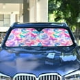 thumbnail image 4 of Gorgeous Butterfly Car Windshield Sun Shade Foldable Car Front Window Visor Heat and UV Protection 53x23.5, 4 of 8