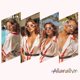 thumbnail image 2 of Gafas de sol Allarallvr Rectangle para mujer 90s Retro Trendy Y2K, 2 of 5