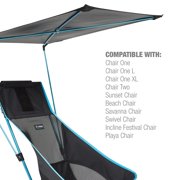 Helinox Personal Shade Attachable Chair Canopy, Black