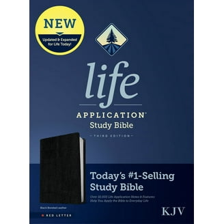 KJV Life Application Study Bible, Third Edition, Large Print